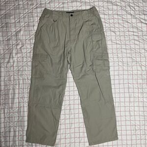 5.11 Tactical Series Cargo Pants Khaki Men's 34x29 Style 74251 Cotton
